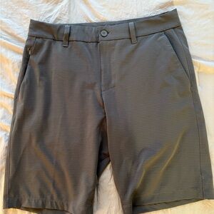 Hang Ten Men's Charcoal Flat Front Shorts